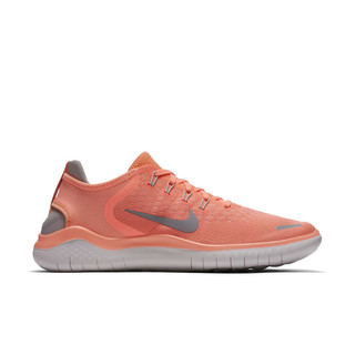 NIKE 耐克 Free RN 2018 女子跑鞋 942837-800 灰橙 37.5