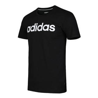 adidas NEO M CE TEE 男士运动T恤 DW7911 黑色 L