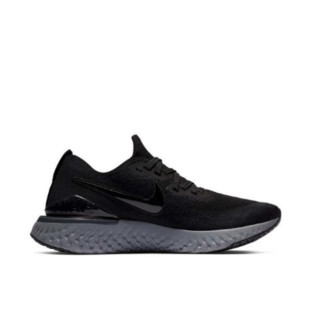 NIKE 耐克 Epic React Flyknit 2 男子跑鞋 BQ8928-001 煤黑 44