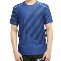 NIKE 耐克 男子运动T恤 BV4688-405 蓝色 XL