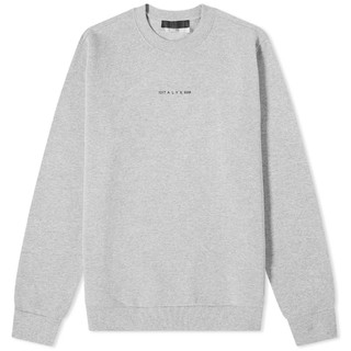 1017 ALYX 9SM Visual Crew Sweat Grey | END.