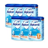 Aptamil 爱他美 易乐罐幼儿配方奶粉 1+段 1岁及以上 800g*6