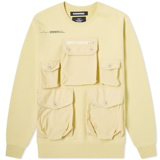 NEIGHBORHOOD HEAVYS CREW SWEAT BEIGE