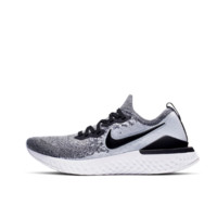 NIKE 耐克 Epic React Flyknit 2 男子跑鞋 BQ8928-101 灰黑白 44.5