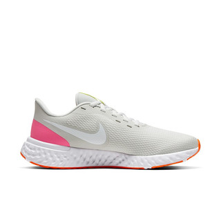 NIKE 耐克 Revolution 5 女子跑鞋 BQ3207-007 白灰粉 36