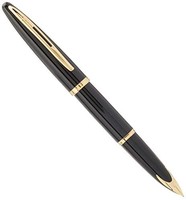 WATERMAN 威迪文 海韵黑夜海洋珍漆钢笔 F纯金笔尖 蓝色墨水（s0700300）