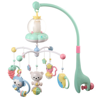 新生婴儿玩具男女孩床摇铃2个月宝宝用品0一3月6哄娃神器满月礼物