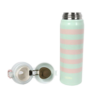 THERMOS 膳魔师 JNL-502G-PBD 保温杯 500ml 绿色条纹