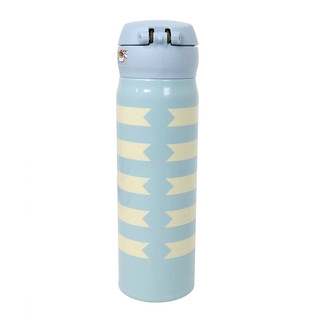 THERMOS 膳魔师 JNL-502G-WBD 保温杯 500ml 蓝色条纹