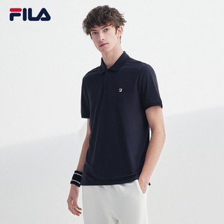 FILA 斐乐 FILA斐乐官方针织短袖男子