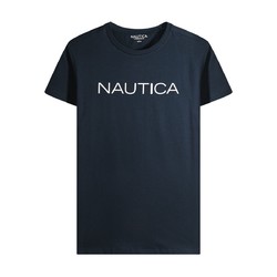 NAUTICA 诺帝卡  NDTS020472F25 男士圆领短袖T恤