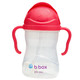 有券的上：b.box 澳洲 第三代婴儿童吸管水杯 240ml 莓红色
