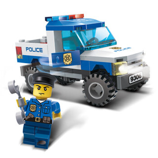 GUDI 古迪 9306 城市警察系列 警察皮卡