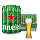 Heineken 喜力 喜力（Heineken）啤酒 原装进口经典风味黄啤 500ml*11听 配杯
