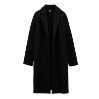 ZARA 女士羊毛呢中长款大衣 05070626800