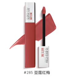 MAYBELLINE 美宝莲 SUPERSTAY 接吻棒哑光液体唇膏口红唇釉 285 5ml