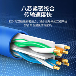 UGREEN 绿联 绿联网线工程装修监控家用超5五6六类千兆100整箱专用长距离300米