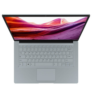 jumper 中柏 EZbook S4 14.1英寸 轻薄本 极光银(赛扬N4100、核芯显卡、4GB、64GB SSD、1080P、IPS）