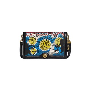 COACH 蔻驰 DISNEY MICKEY X KEITH HARING联名系列 女士斜挎单肩包 4727 多色/黑色