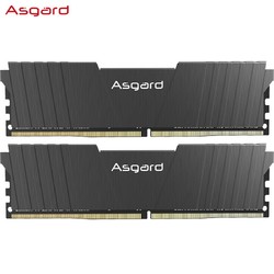 Asgard 阿斯加特 洛极T2 DDR4 3200 台式机内存条 16Gx2套条