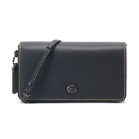 COACH 蔻驰 DINKY系列 女士手提单肩包 37296 BPLQU 黑色 小号