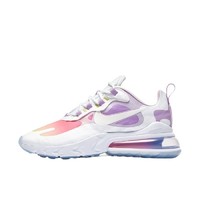 NIKE 耐克 Air Max 270 React 女子跑鞋 CU2995-911 白色/紫粉渐变 38