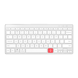 iFLYTEK 科大讯飞 智能键盘K310 无线蓝牙键盘 语音输入控制键盘 支持离线输入 多系统兼容 铝合金设计