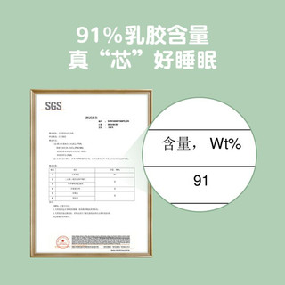 贝谷贝谷 婴儿枕头 新生儿0-6个月乳胶定型枕透气U型枕 小天使定型枕+丝麻枕套桔+枕巾