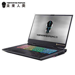 TERRANS FORCE 未来人类 X7200 17.3英寸游戏笔记本电脑（i9-10900K、64GB、2TB SSD、RTX 2070 Super）