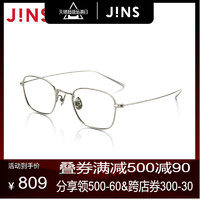 JINS 睛姿 睛姿JINS含镜片钛轻量复古TT近视镜可加配防蓝光镜片MTF16A282