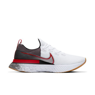 NIKE 耐克 Infinity React Run FK 男子跑鞋 CW5245-100 白灰红 40.5