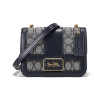 COACH 蔻驰 Alie系列 女士单斜挎包 4616 海军蓝 小号