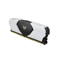 PREDATOR 宏碁掠夺者 雷霆战甲系列 TALOS DDR4 3600MHz 台式机内存 马甲条 白色 16GB 8GBx2 BL.9BWWR.215