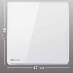 SIEMENS 西门子  5UB8114-3NC01 86型家用空白面板