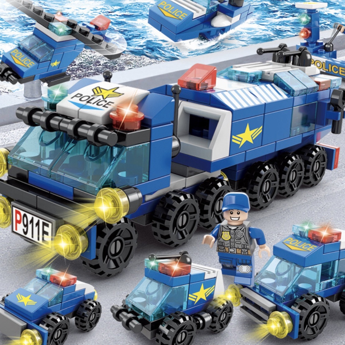 垃圾分类从宝宝抓起低配乐高积木潘洛斯开箱