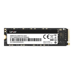 Lexar 雷克沙 NM620 512GB M.2 NVMe SSD固态硬盘