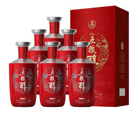 WULIANGYE 五粮液 五粮醇·红装 50%vol 浓香型白酒 500ml*6瓶 整箱装