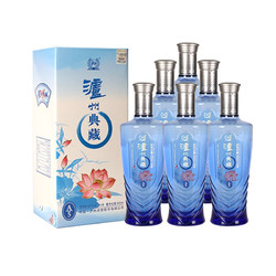 LUZHOULAOJIAO 泸州老窖 蓝玻版 42度 500ml*2瓶