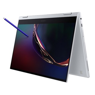 SAMSUNG 三星 Galaxy Book Flex 2020款 15.6英寸 变形本 银色(酷睿i7-1065G7、MX250、16GB、1TB SSD、1080P)