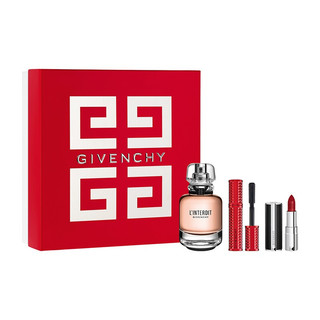 GIVENCHY 纪梵希 心无禁忌女士浓香水礼盒 (浓香水EDP50ml+香榭唇膏#N333 1.5g+睫毛膏4g)