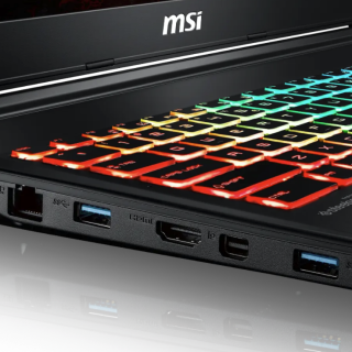 MSI 微星 GP62MVR Leopard Pro 15.6英寸 游戏本 黑色(酷睿i7-6700HQ、GTX 1060 6G、8GB、1TB HDD、1080P)