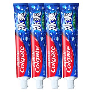 Colgate 高露洁 冰爽牙膏 三重薄荷 180g*4