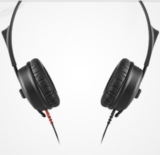 SENNHEISER 森海塞尔 HD25 LIGHT 耳罩式头戴式有线耳机 黑色