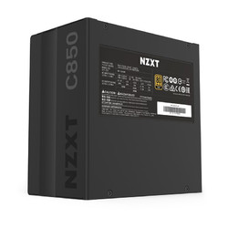 NZXT 恩杰  C850 额定850W电源 支持RTX30显卡（80Plus金牌认证/全模组线材/智能启停静音风扇/10年质保）