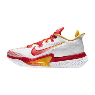 NIKE 耐克 Air Zoom BB Nxt 男子跑鞋 DB5988-100 白色/彗星红/阿马里洛黄/亮深红 42.5