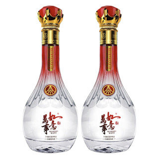 WULIANGYE 五粮液 万事如意 精品181 52%vol 浓香型白酒 500ml*2瓶 双支装