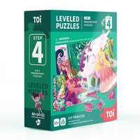 TOI 图益 童趣故事系列 进阶系列拼图-4阶精灵公主 165片装
