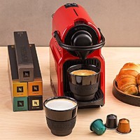 NESPRESSO 浓遇咖啡 Inissia C40 胶囊咖啡机 红色