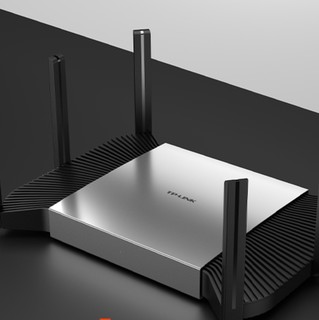 TP-LINK 普联 飞流系列 TL-XDR5480 易展Turbo版 双频5400M 家用千兆Mesh无线路由器 WiFi 6 单个装 灰色