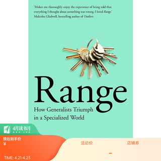 通才走向卓越之路 英文原版 Range: How Generalists Triumph in a